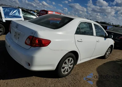 2009 Toyota Corolla Base z USA, uszkodzony, nr VIN JTDBL40E599021924